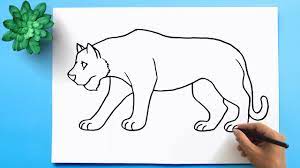 Easy Tiger Drawing How To Draw Royal Bengal Tiger - Youtube