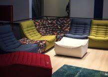 It's a corner piece that will seat a few people. 30 Bright And Comfy Sofas That Add Color To The Living Room