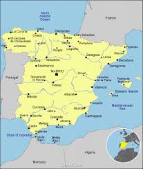 In fact, spain is the world's third largest investor. Spain Map Map Of Spain