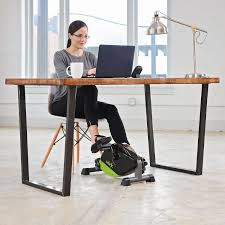 Stamina Wirk Under Desk Exercise Bike No Equipment Workout Desk Workout Biking Workout