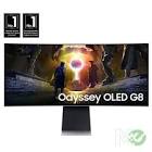 Odyssey OLED G8 (G85SD) 34in OLED Curved Gaming Monitor w/ 175Hz, 0.03ms, 1800R, Dual HDMI, DisplayPort, FreeSync Premium Pro - 30 - 34 Inch LCDs Samsung