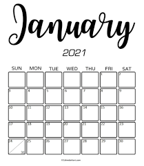 You may use the calendar templates that are available on the internet or come up with your own personal tips. Printable 2021 Calendar Planners All Cute Free Templates By Calendarkart Calendarkart