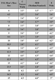 Mens Shoe Size Chart For Your Reference Kiddo Shelter