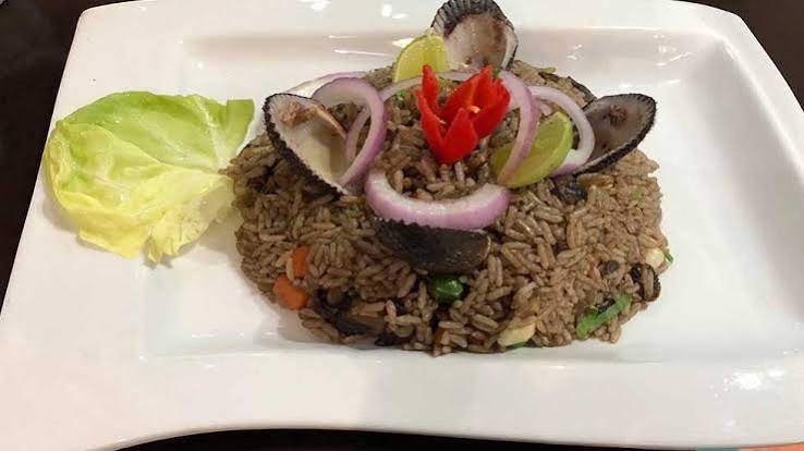 Arroz con concha/Rice with conch