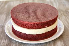 İ made this cake few weeks ago and posted on my instagram to joined one giveaway baking group. Red Velvet Cheesecake Cake Recipe Girl