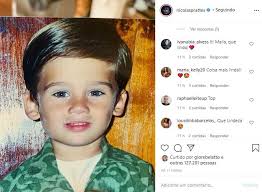 Nicolas Prattes relembra clique de quando criança e web morre de amores:  “Coisa mais linda”