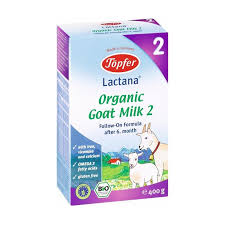 Susu bayi pertama kali ditemukan oleh ilmuan kimia asal jerman von liebig. Jual Topfer Lactana Organic Goat Milk 2 Susu Kambing Bayi 6 Bulan Keatas Online Mei 2021 Blibli
