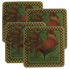 Range Kleen Rooster Cooktop Burner Kover Set Of 4 Burner Covers Stove Burner Covers Gas Burners