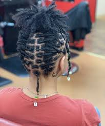 This style is very simple, yet the accessories dress it up if you have short hair but want to flaunt long locks, try dreadlock styles that use extensions. Nhiconvention On Instagram We Re Loving This Updo Locs Updo Short Locs Hairstyles Dreadlock Hairstyles Short Dreadlocks Styles