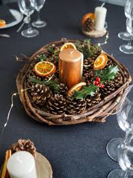 L'entourer autour de la collerette en serrant bien pour que la boule ne glisse pas. Diy Une Deco De Table Nature Pour Noel Merci Pour Le Chocolat