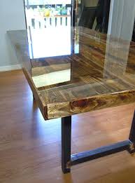 Sale Reclaimed Pallet Dining Table Conference Table Metal Legs Walnut Stain Epoxy Resin By Sibusfurnituredecor On Etsy Https Www Etsy Com List Palety