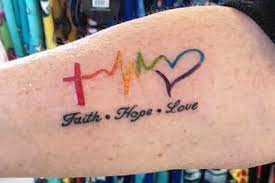 It also persists for the trio of hope, faith, and love. Top 91 Faith Hope Love Tattoo Ideas 2021 Inspiration Guide
