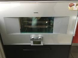 L earn about gaggenau's focus on quality and see gaggenau appliances in an actual kitchen setting where you can open an oven door, turn a solid stainless steel knob, and explore the vario series. Dampfbackofen Bs281130 Unbenutzter Dampfbackofen Von Gaggenau Ausstellungsstuck Gaggenau Kuchengerat Von Gunk In Glauburg Stockheim