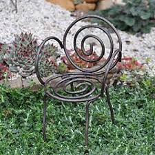 Miniature Gardening Paperclip Chair 4 99 Fairy Garden Diy Fairy Garden Fairy Garden Furniture