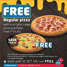 Discover the world of domino's. Domino S Pizza Free Coupon Until 31 October 2018