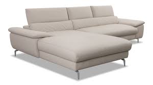 Willi Schillig Ecksofa 21109 Exklusiv Hoya In Leder Z51 Eisgrau Sofa Sitzen Sofa Outlet