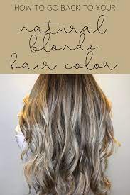 5 Tips For Quitting Blonde Highlights Natural Hair Color Color Your Hair Natural Hair Styles