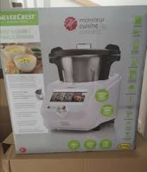 Robot zaczyna się już od 1600 zł, co czyni go prawie trzykrotnie. Nowy Lidlomix Termomix Monsieur Cuisine Connect 8734497663 Oficjalne Archiwum Allegro