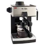 Mr. Coffee Steam Espresso and Cappuccino Maker, ECM160-RB