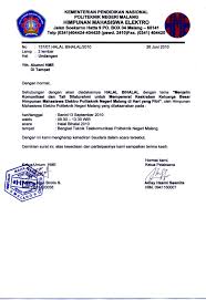Contoh Membuat Surat Izin Resmi Surat Sekolah Pendidikan