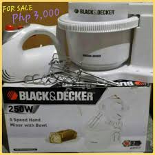 Black And Decker Hand Mixer Price Philippines Black And Decker Hand Mixer With Bowl Home Furniture Home Appliances Other Kitchen Appliances On Carousell