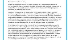 Sollicitatiebrief Cnc Draaier Cnc Motivatiebrief Sollicitatiebijbel Nl