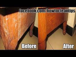 How To Refinish Furniture In Simple 3 Steps Without Sanding Youtube Furniture Scratches Refinishing Furniture Dark Wood Bedroom Furniture