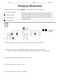Talking about pedigree worksheet with answer key below we will see various similar pictures to give you more ideas. Pedigree Practice Problems
