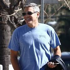George Clooney Wearing Sunglasses George Clooney Gears Up For Oscar Sunday With Guy Time Popsugar Celebrity Photo 5