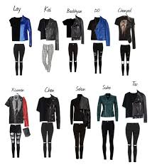 Designer Clothes Shoes Bags For Women Ssense Exo Fashion Kpop Outfits Edgy Outfits