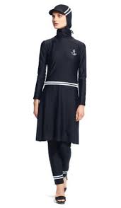 Modestsea Womens 3 Piece Fullcover Swimsuitmblack And White Read More At The Image Link This Is An Affilia Modest Swimwear Swim Dress Swimsuits For Teens
