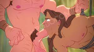 Bobocomics : Clayton on Tarzan !!!!! - Monstercockland