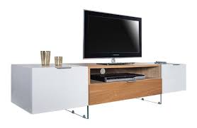 Interior Design Meuble Tv Blanc Bois Meuble Television Scandinave Laque Blanc Et Bois Varberg Gdegdesign Tv Portes Tiroir Lit Meuble Meuble Tv Blanc Tout Salon