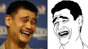 Yao ming is a famous meme king.his face is widely using to create meme in facebook. Yao Ming Meets The Yao Ming Meme Sports Illustrated