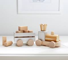 Metallic Pull Train Baby Boy Toys Pottery Barn Kids Toys For Boys