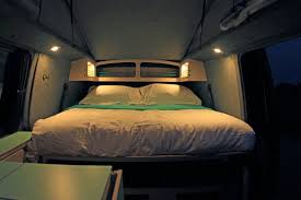 Camper with king size bed. Kiteworld Magazine The Original International Kitesurfing Magazine