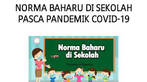 Poster ini memberi peringatan tentang Panduan Norma Baru Di Sekolah Youtube