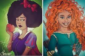 Pin On Curly Girl Art