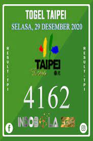 Hasil Pengeluaran Togel Taipei Hari Ini Selasa 29 Desember 2020 Taipei