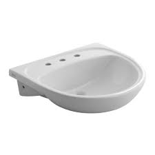 All metal parts, not plastic like some of our competitors American Standard Mezzo Drop In Semi Countertop Bathroom Sink With 8 In Center And Sealed Overflow In White 9960908 020 The Home Depot