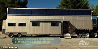 Mansion On Wheels Inside Vin Diesel S Gold Two Storey 1 1million Trailer Luxury Mobile Homes Vin Diesel Custom Trailers