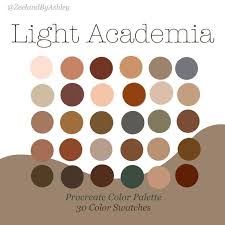 Light Academia Procreate Color Palette 30 Swatches Instant Etsy Aesthetic Light Dark Color Palette Color Palette Design How do i use a color palette? light academia procreate color palette