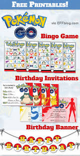 Free, printable baby shower bingo cards that your guests will simply adore. Pokemon Go Pokebingo Free Printable Bingo Game