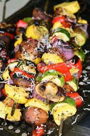 Italian Grilled Vegetables Recipe Marinaded Zucchini Yellow Squash Mushroom Onions And Pep Grilled Vegetable Recipes Yellow Squash Recipes Grilled Veggies