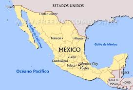 It's main attractions are its beaches and its magnificent desert, which can be explored in el pinacate biosphere reserve. Mapas De Mexico Freeworldmaps Net