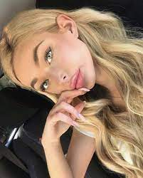 ɛʂɬཞɛɩɩa Eyebrowstutorial Blonde Hair Makeup Dark Eyebrows Dark Green Eyes