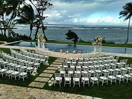Majestic Ceremony Dorado Beach A Ritz Carlton Reserve Designed By Emilio Olabarrie Puerto Rico Wedding Venues Destination Wedding Destination Wedding Planning