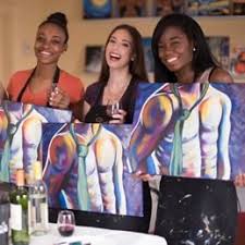 14 cheap bachelorette party favors that don't involve penises. Bachelorette Party Paint Night Painting With A Twist