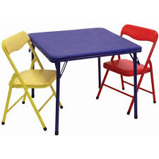 Find Theshowtime 3 Pc Children S Folding Table Chairs Set By Showtime At Fleet Farm We Have Low P Childrens Folding Table Folding Table Table And Chair Sets