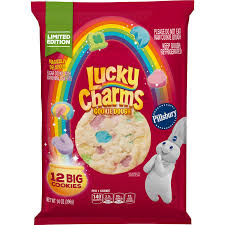 Pillsbury cookies have been satisfying sweet tooths for many years now! Pillsbury Ready To Bake Lucky Charms Cookie Dough 12 Ct 14 Oz Baking Spices Meijer Grocery Pharmacy Home More